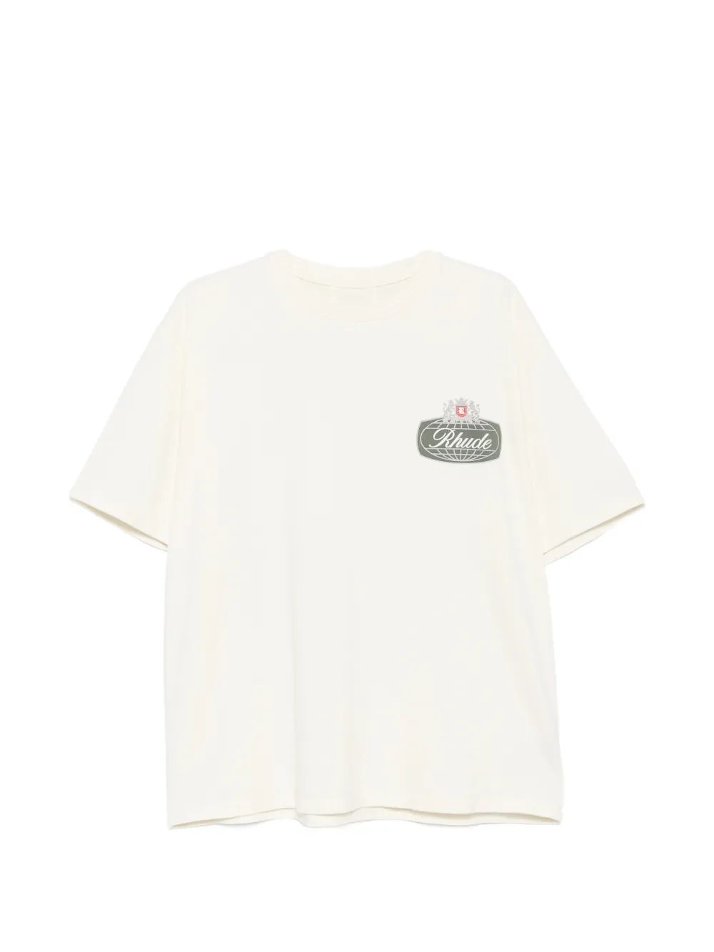 RHUDE logo-print T-shirt | Neutrals | Image 1