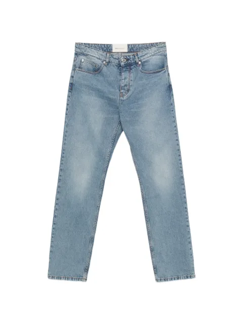 AMI Paris faded straight-leg jeans