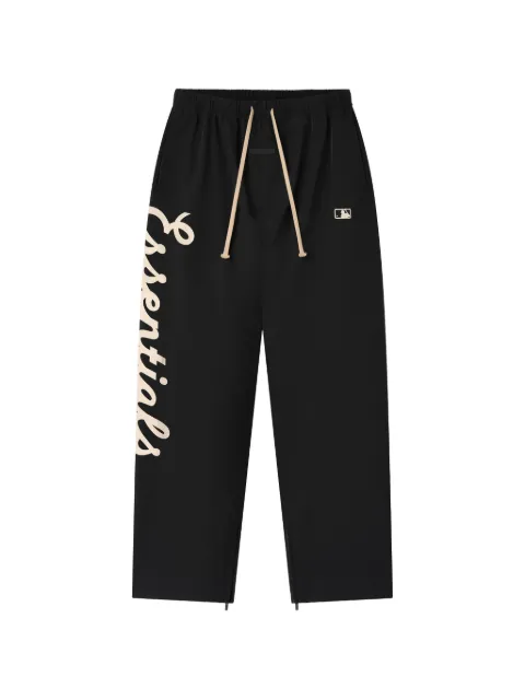 FEAR OF GOD ESSENTIALS MLB logo-print track pants