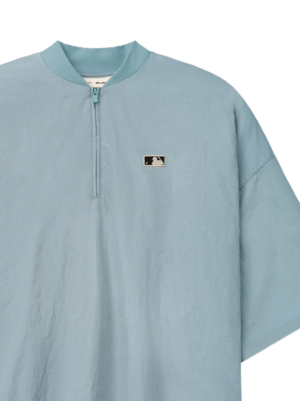 FEAR OF GOD ESSENTIALS MLB T-shirt met logo-patch Blauw