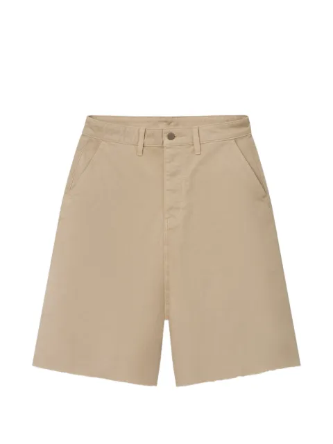 FEAR OF GOD ESSENTIALS raw-cut five-pocket shorts
