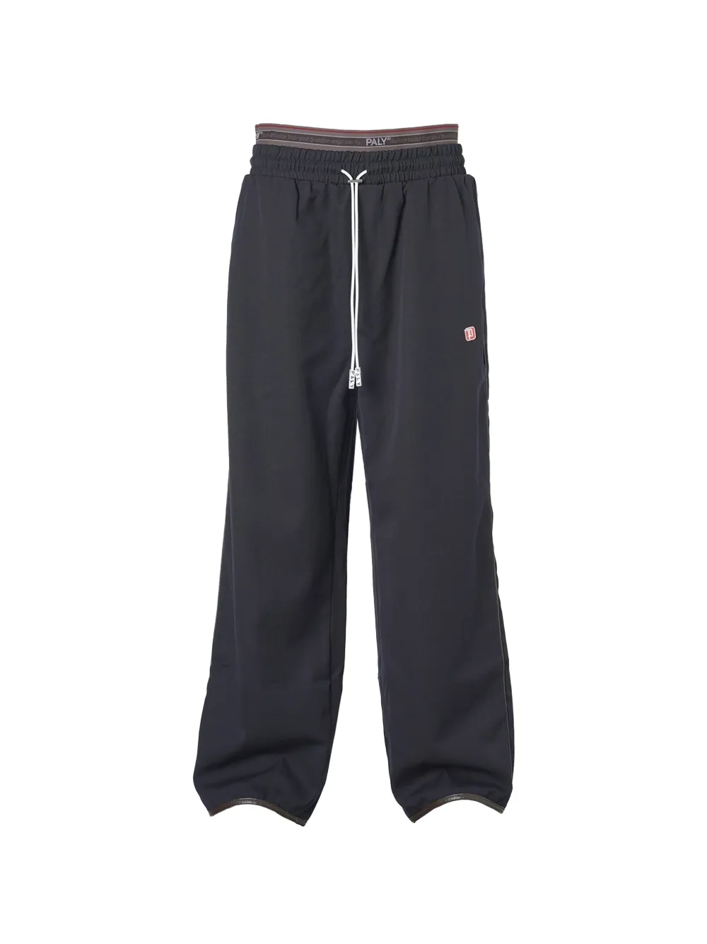 Paly logo-patch track pants - Blu