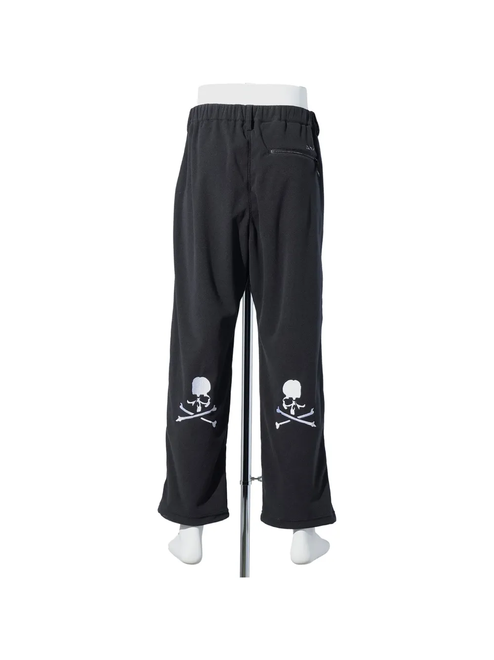 Mastermind World logo-print straight-leg trousers Zwart