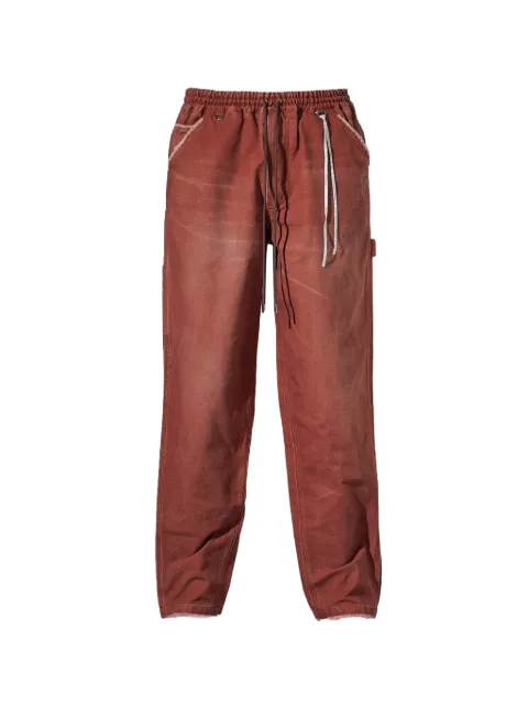 Mastermind World logo-print drawstring trousers