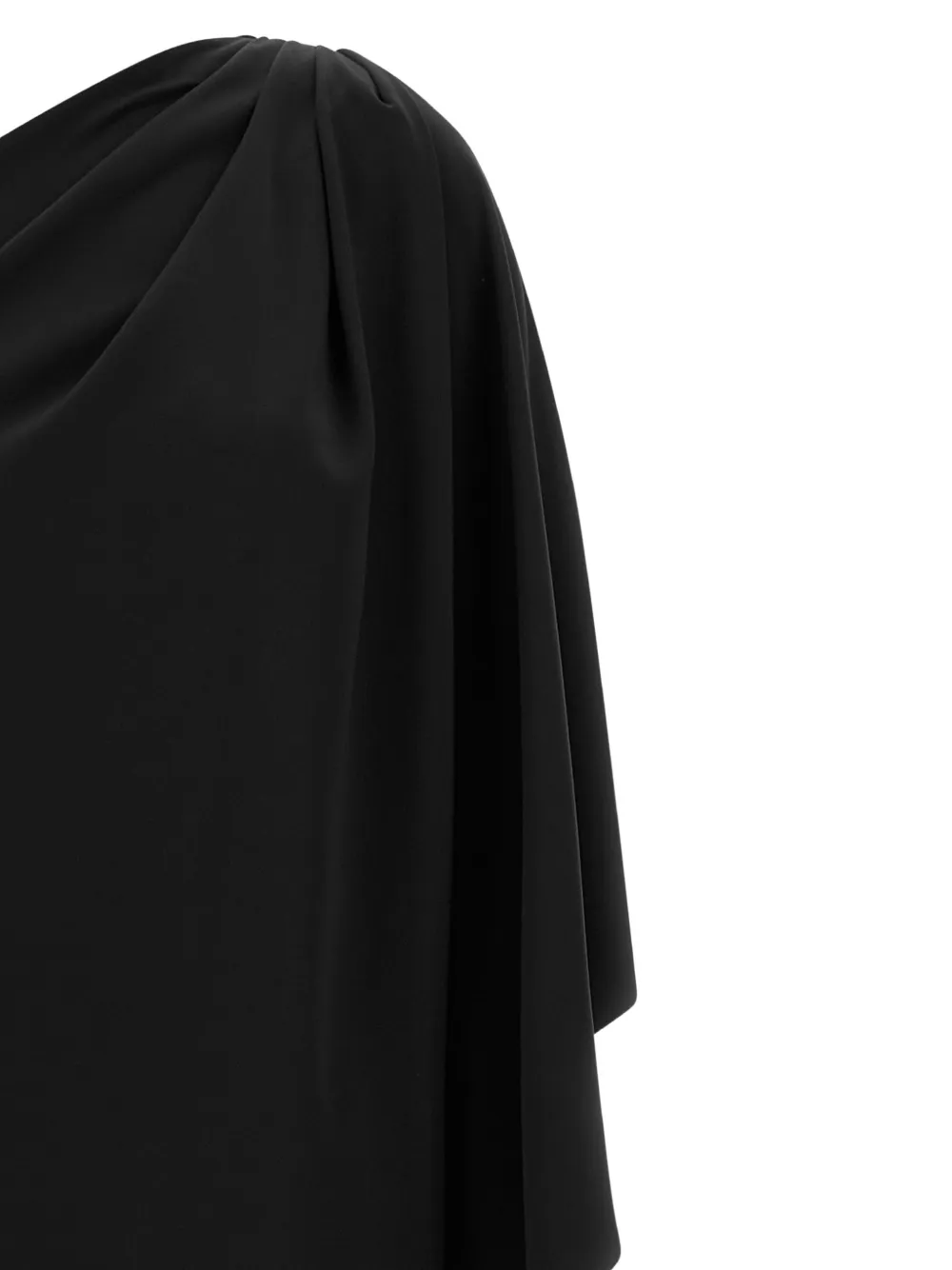 Gianluca Capannolo Annouk asymmetrische maxi-jurk Zwart