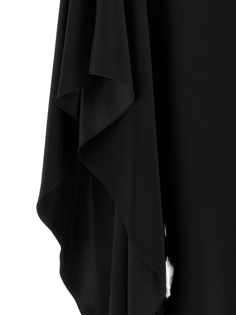 Gianluca Capannolo Annouk asymmetrische maxi-jurk Zwart