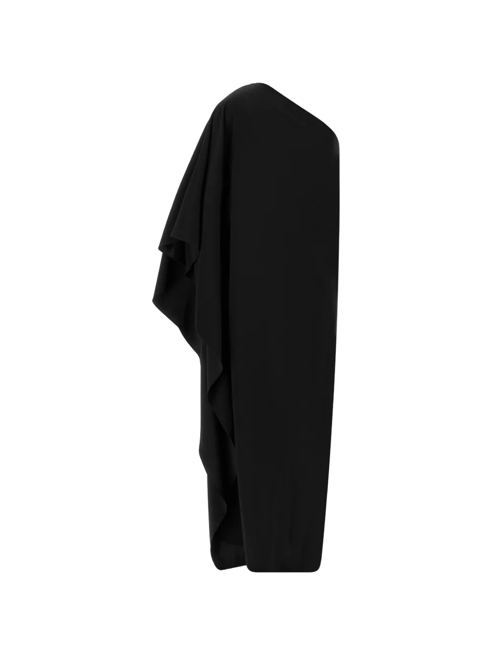 Gianluca Capannolo Annouk asymmetrische maxi-jurk Zwart