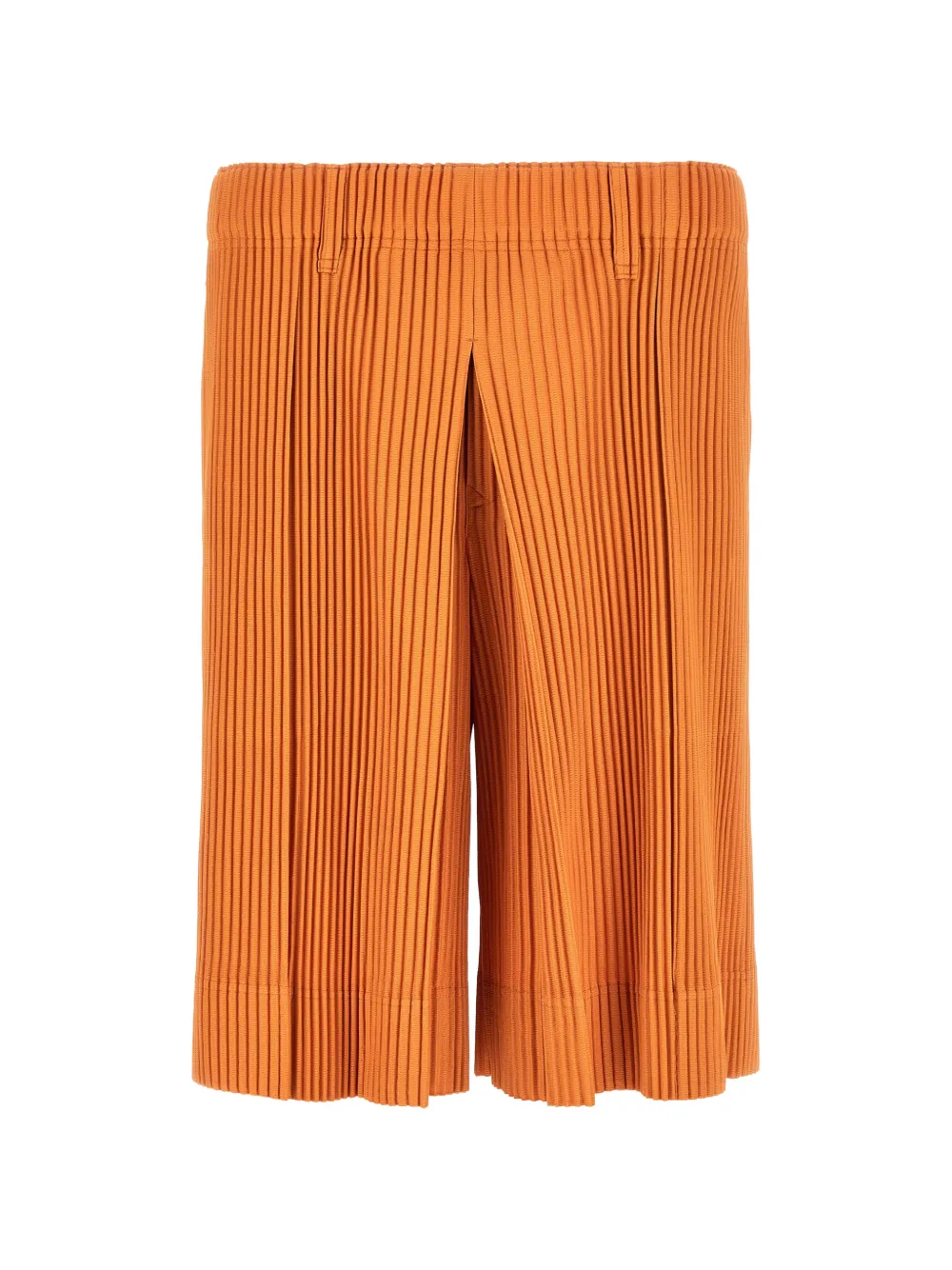 Homme Plissé Issey Miyake Tailored Pleats 2 bermuda shorts - Orange