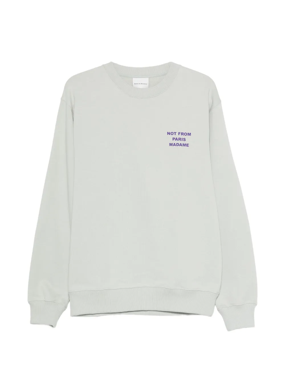Drôle De Monsieur Not From Paris Madame sweater - Grigio