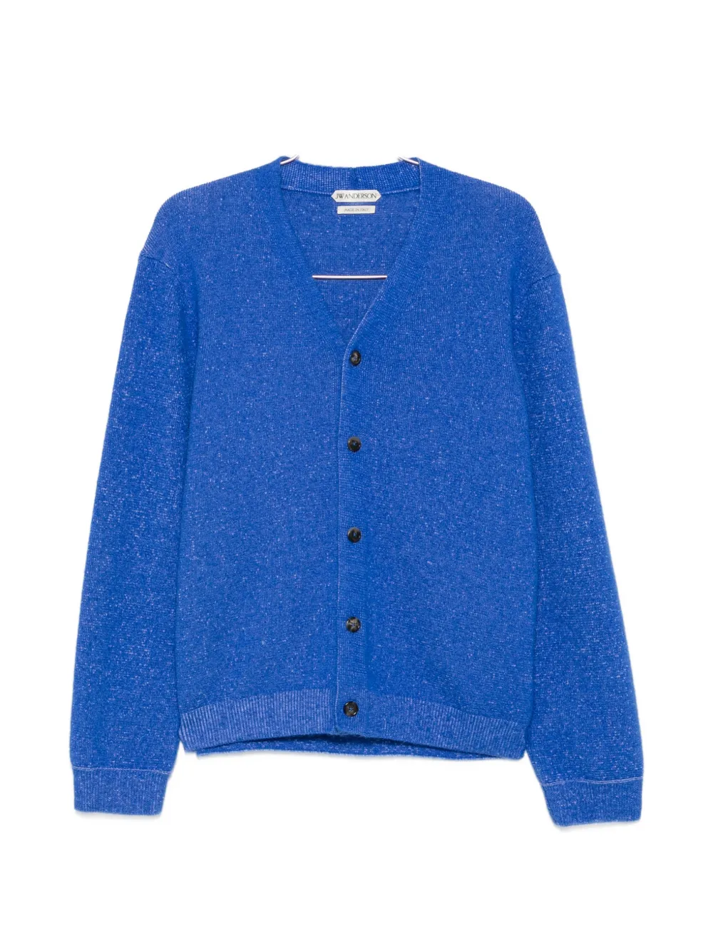 Jw Anderson V-neck Button-up Cardigan In Blau