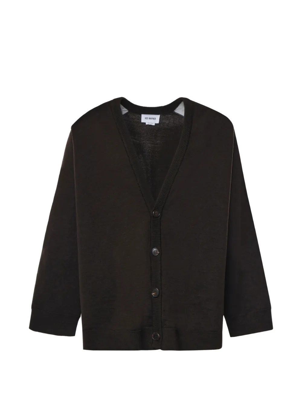 Hed Mayner button-up V-neck cardigan