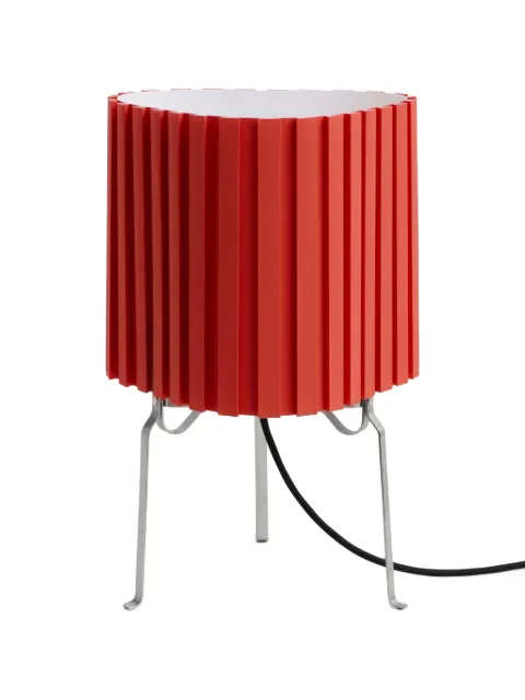HAY Canelé pleated tripod table lamp