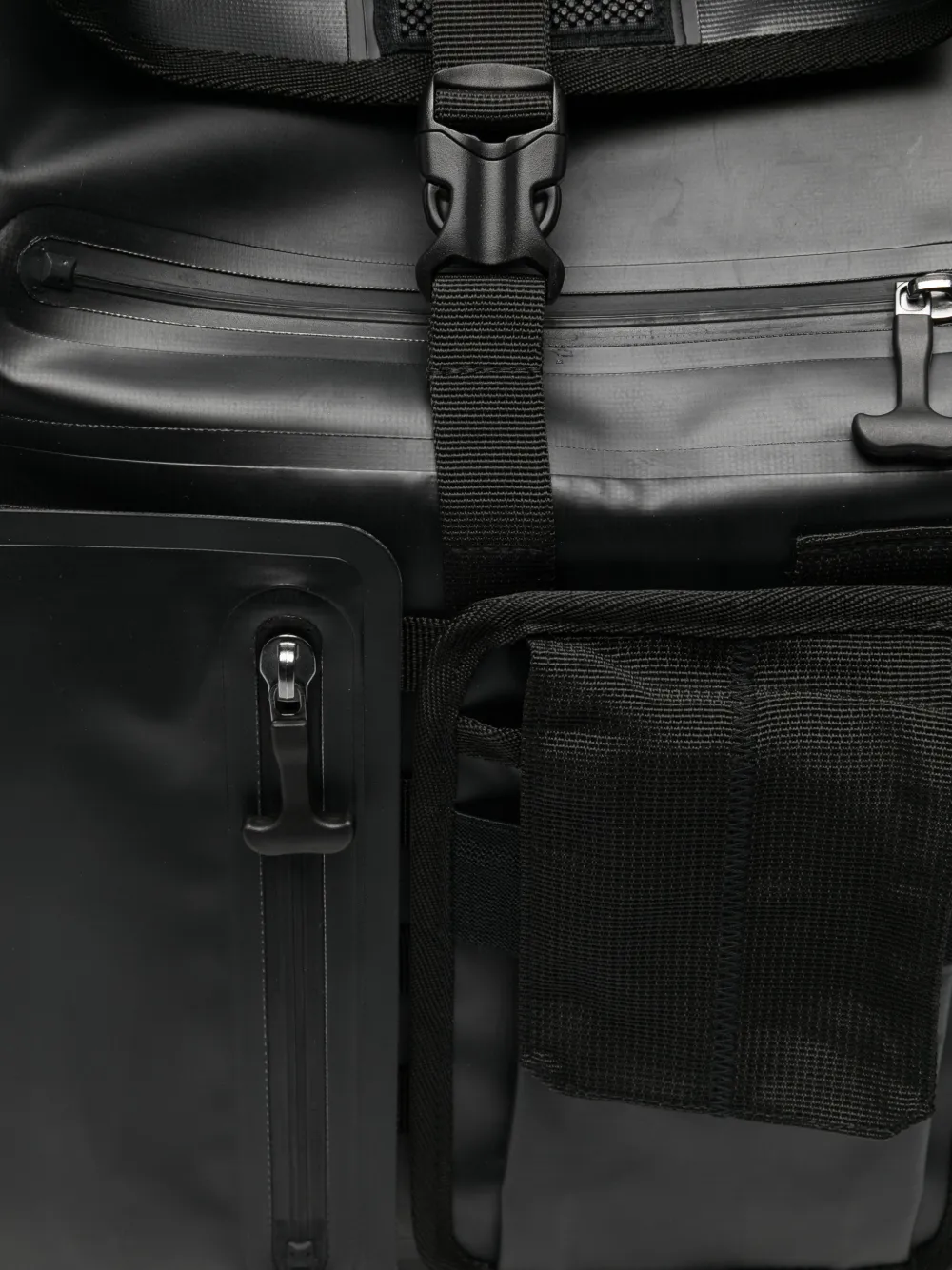 Oakley Rugzak met gesp en gerolde bovenkant Zwart