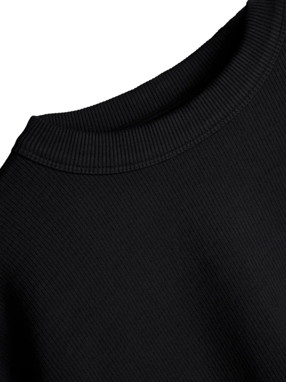 Ymc You Must Create Studio Raw-edge Sweatshirt In Black