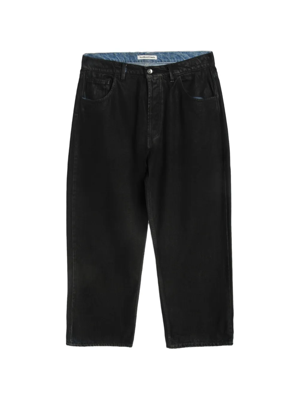 YMC vaqueros Bez de algodón | negro | Image 1