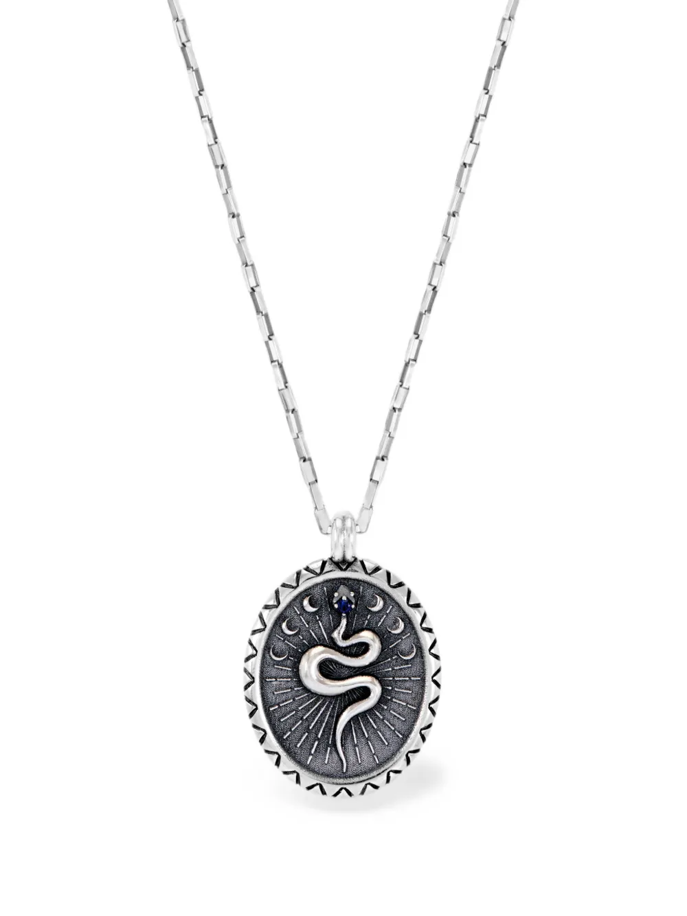 DOWER AND HALL snake-pendant necklace · OS