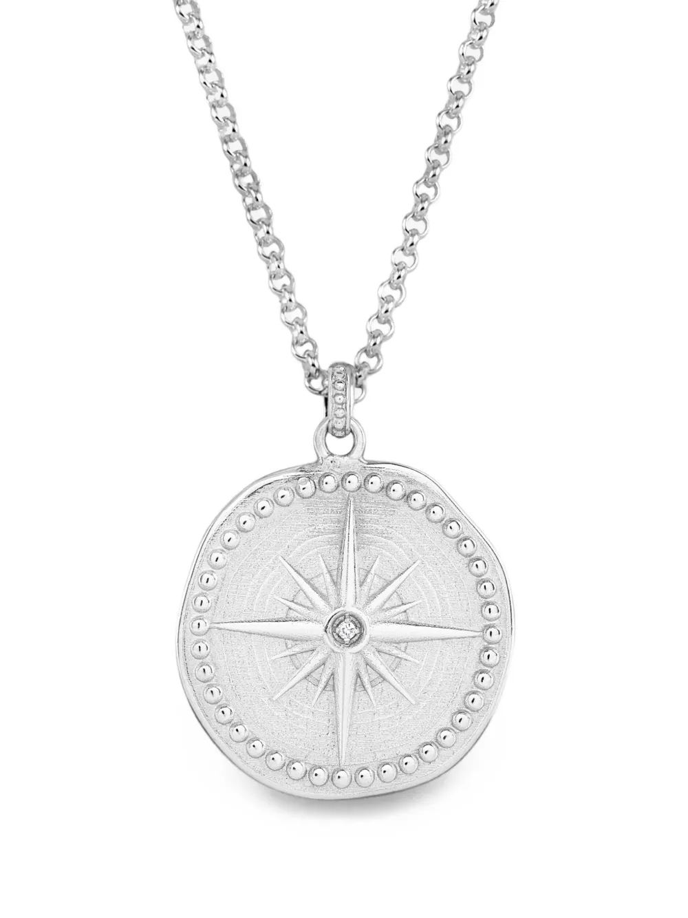 DOWER AND HALL True North diamond necklace · OS
