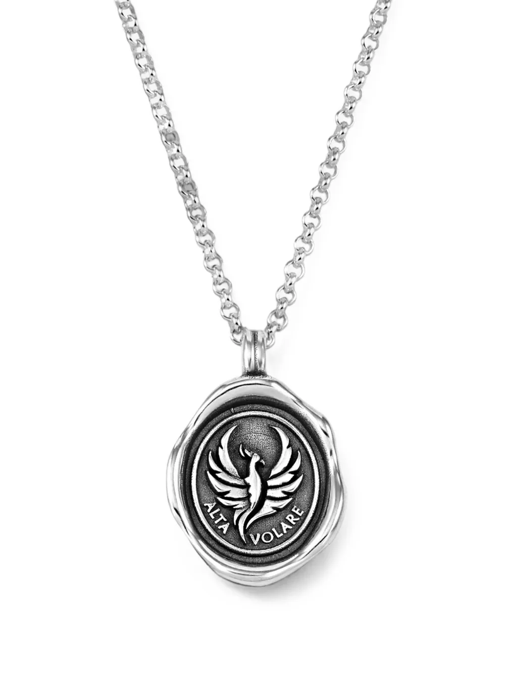 DOWER AND HALL phoenix-pendant necklace