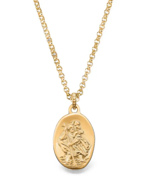 DOWER AND HALL St. Christopher-pendant necklace