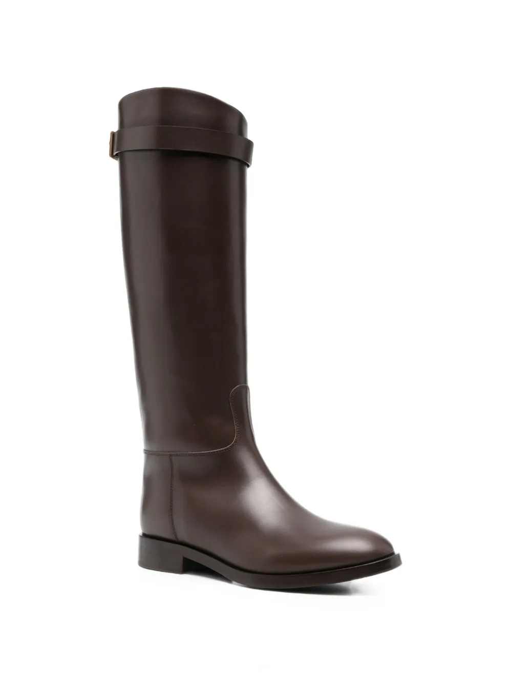 Eleventy buckled leather boots Bruin