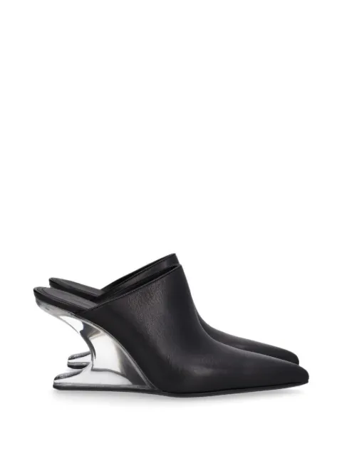 Rick Owens Cantilever 8 Sabot Sharp pointed-toe sandals