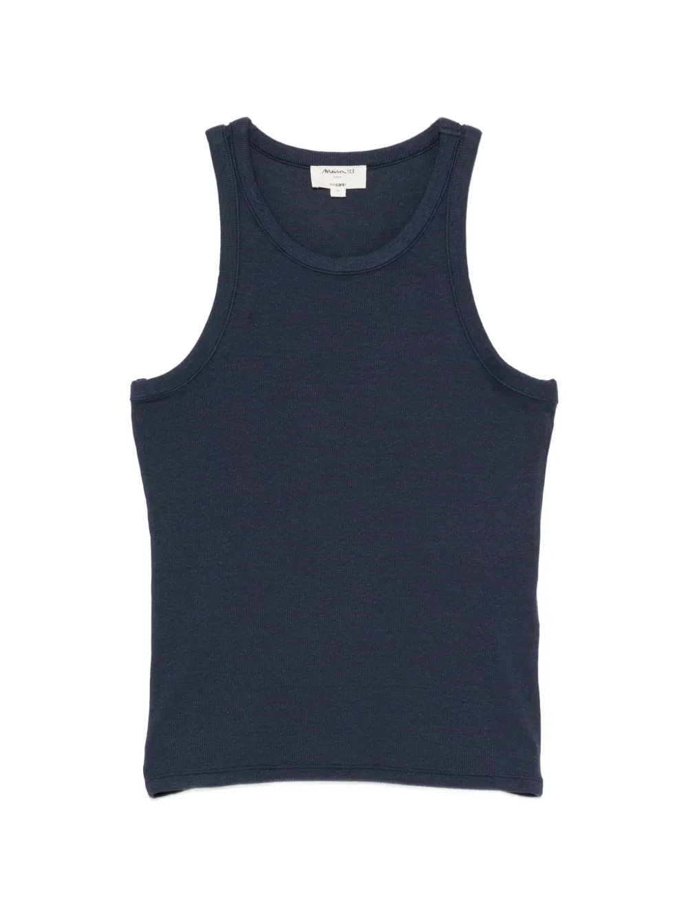 MAISON123 Leopold ribbed tank top