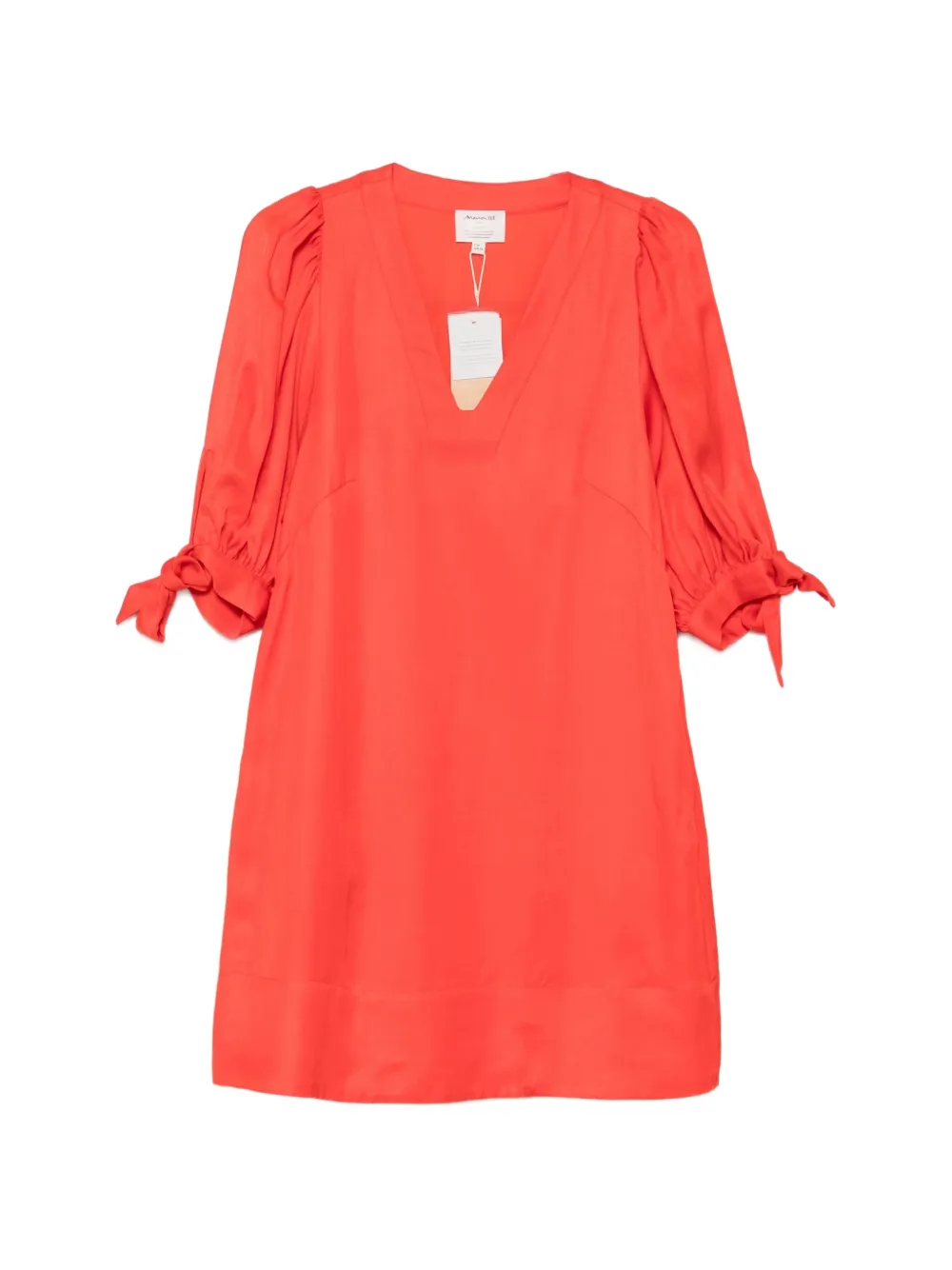 MAISON123 Bona bow-detail mini dress