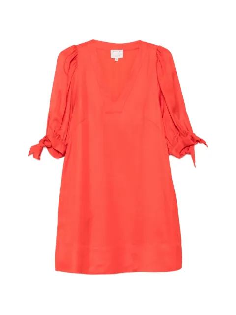MAISON123 Bona bow-detail mini dress