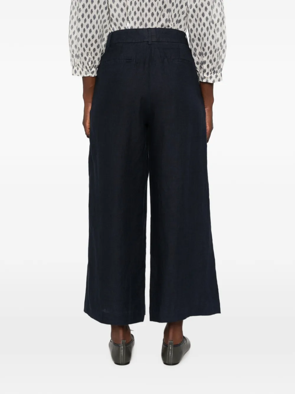 MAISON123 Broek met plooien Blauw