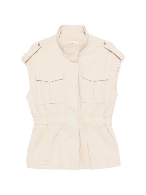 MAISON123 zip-fastening gilet