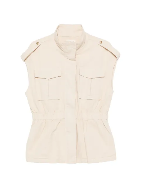 MAISON123 zip-fastening gilet