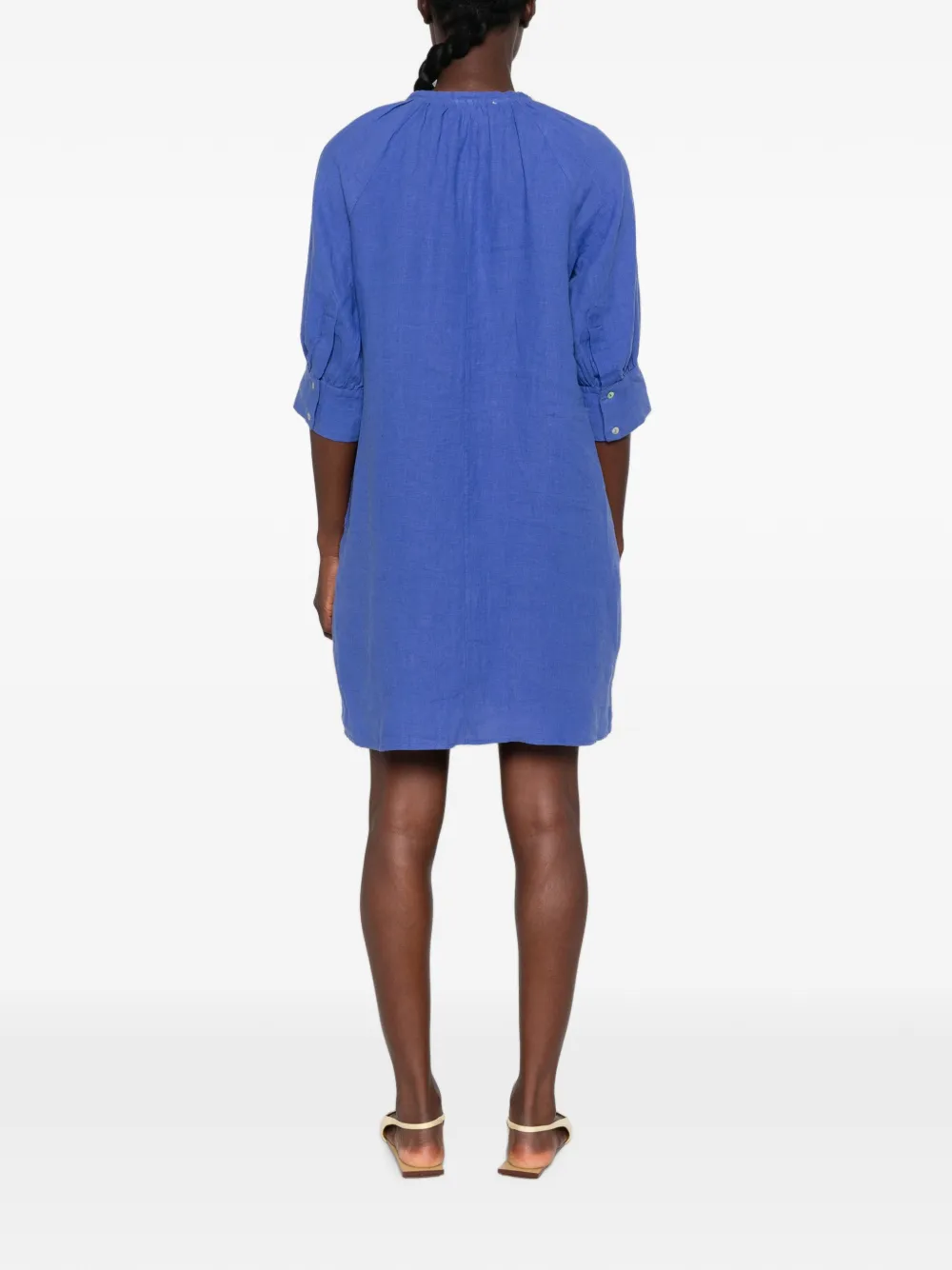 MAISON123 Blinny mini-jurk Blauw