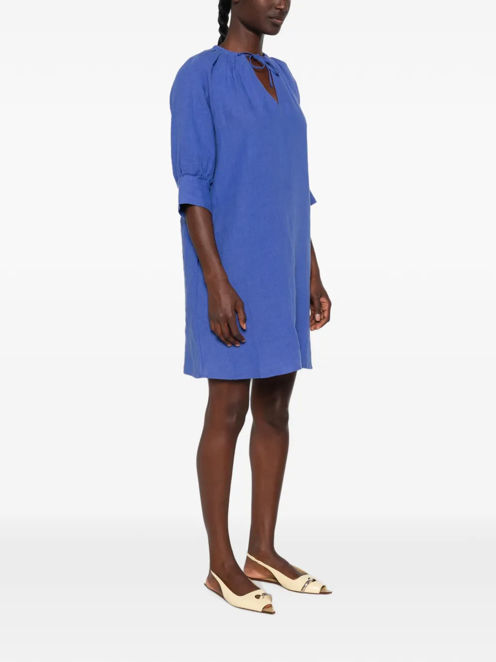 MAISON123 Blinny mini-jurk Blauw