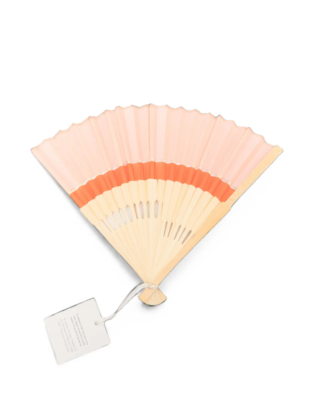 MAISON123 colour-block folding fan