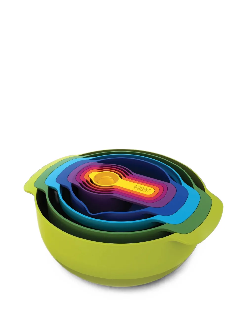 Joseph Joseph ensemble de préparation Nest 9 Plus - Vert Joseph Joseph ensemble de préparation Nest 9 Plus - Vert