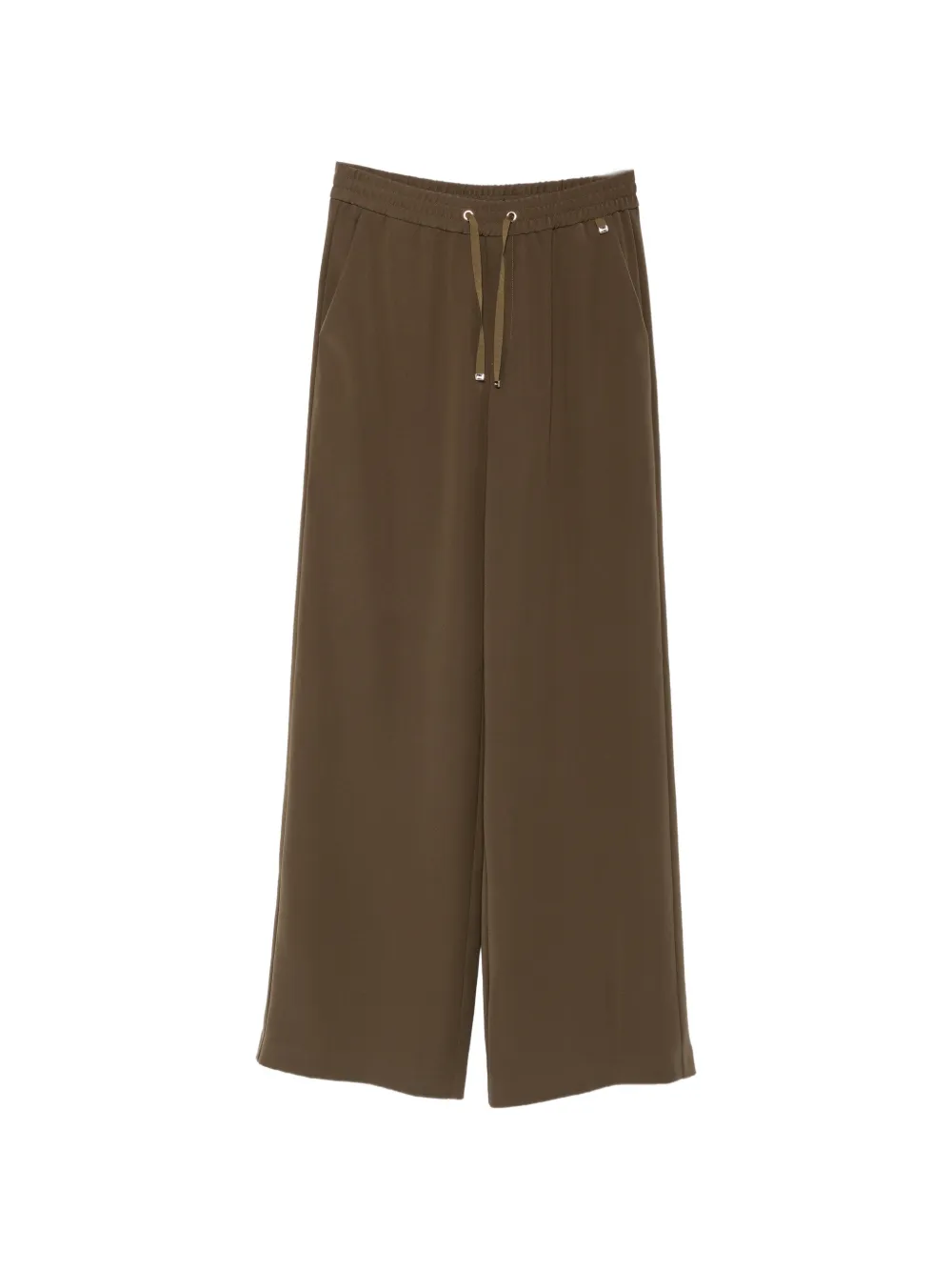 Herno drawstring wide-leg trousers