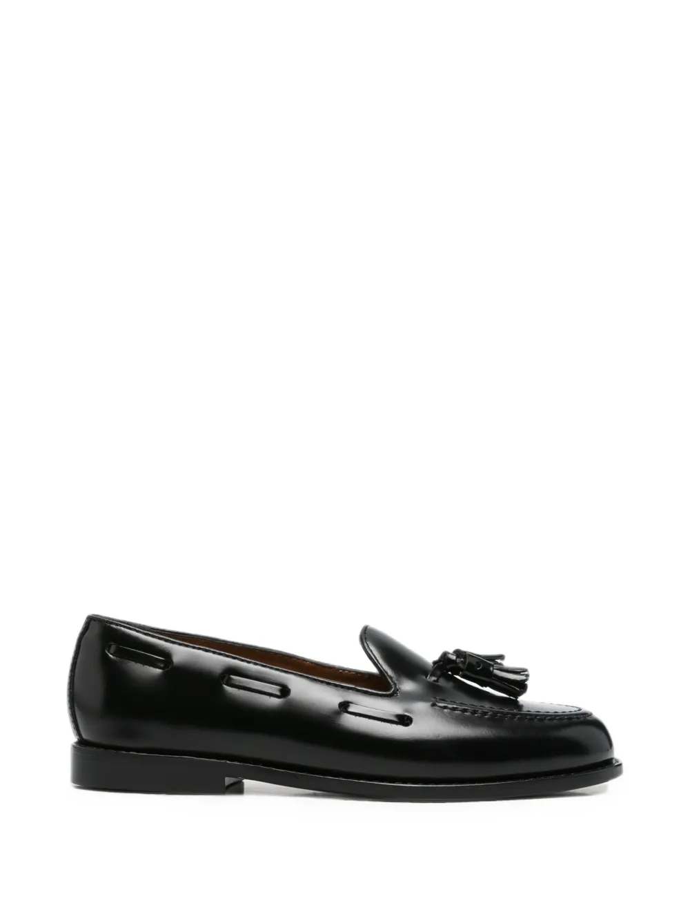 Sebago tassel leather loafers Zwart
