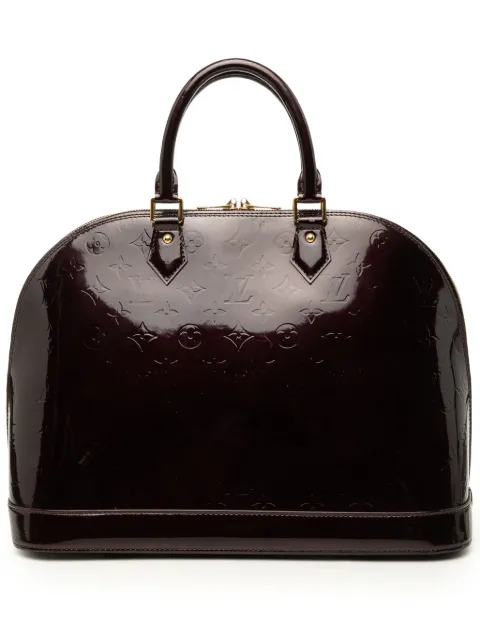 Louis Vuitton Pre-Owned 2010 Monogram Vernis Alma GM handbag