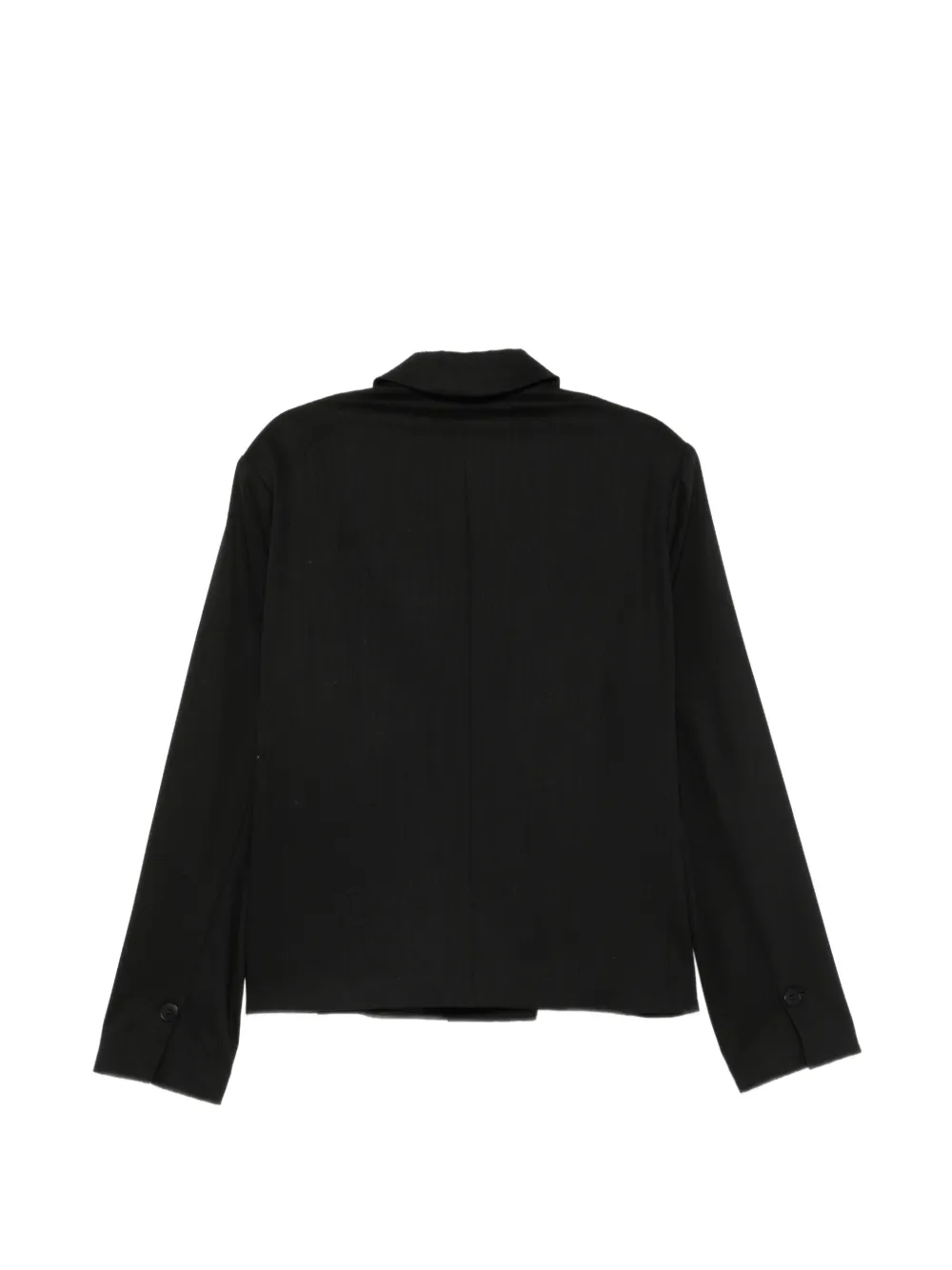 Costumein Button-up jack met kraag Zwart