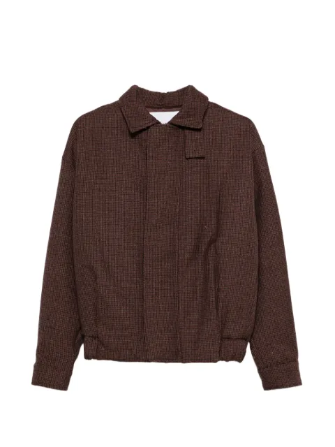 Costumein Marley check-pattern zip-up jacket