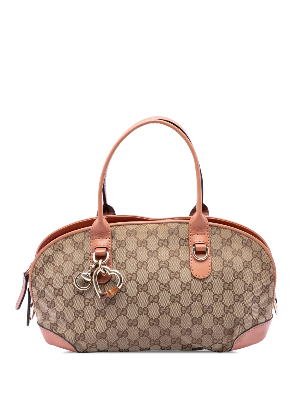 Gucci Pre-Owned Borsa a tracolla Heart Bit in tela GG 2016-2026 - Toni neutri