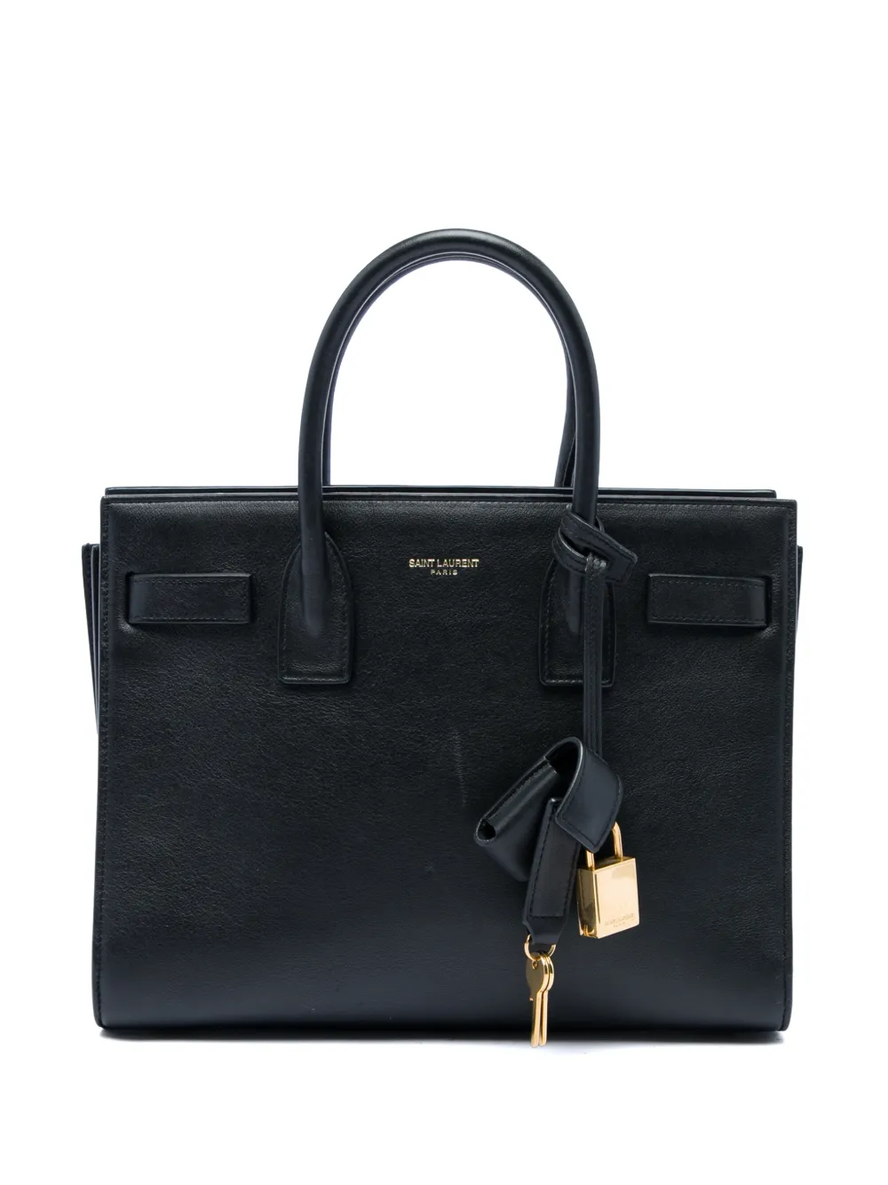 Saint Laurent Pre-Owned 2014 Baby Sac de Jour Satchel-Tasche aus Leder - Schwarz
