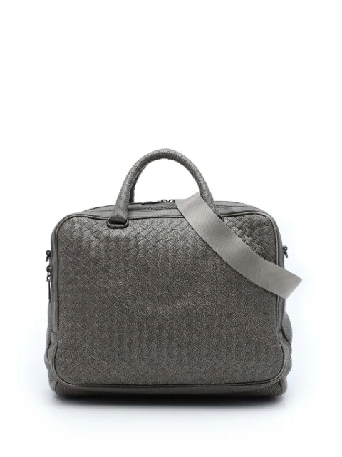 Bottega Veneta Pre-Owned 2012-2026 Grained Calfskin Intrecciato business bag