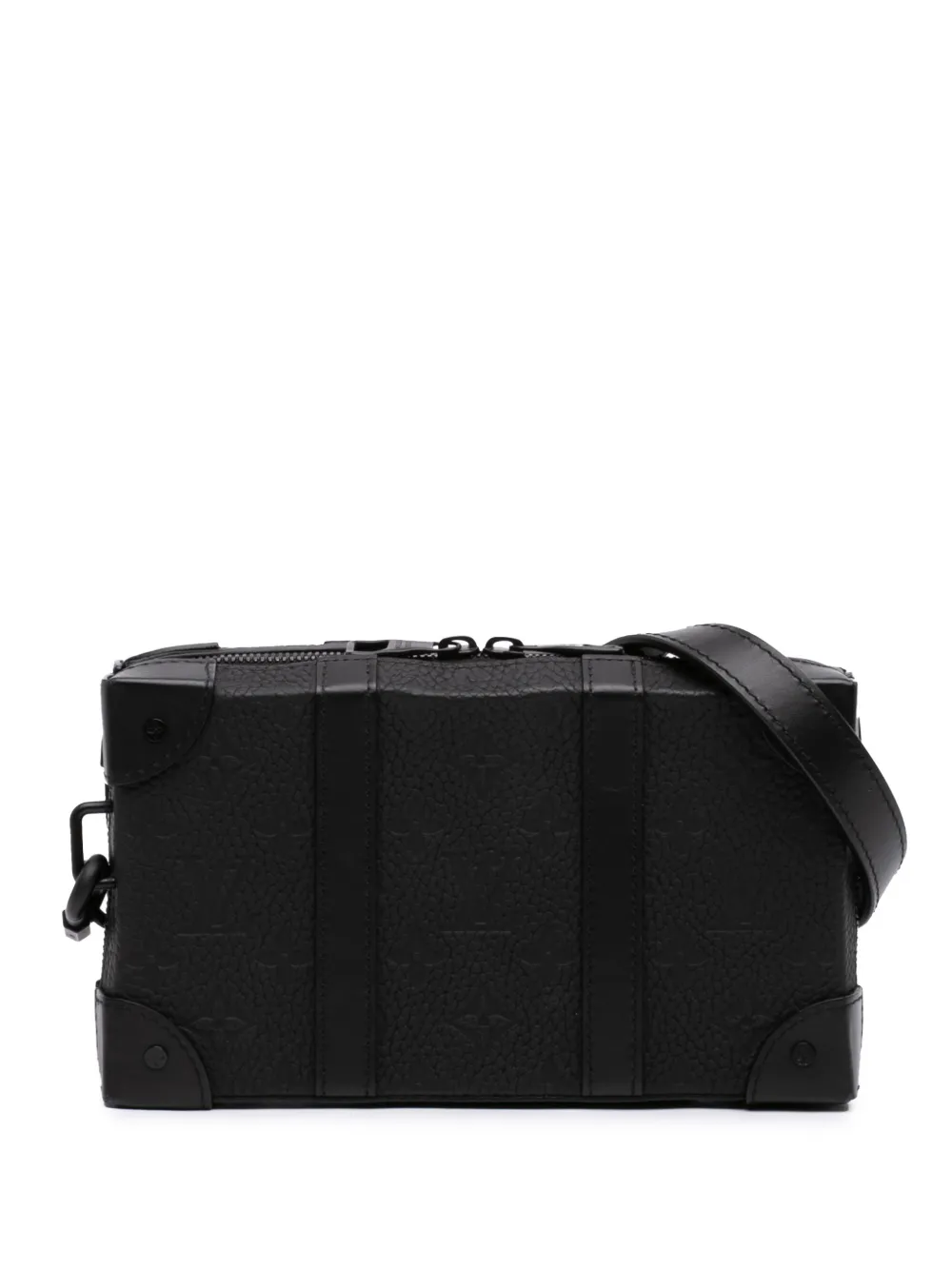 Louis Vuitton Pre-Owned 2021-2026 Monogram Taurillon Soft Trunk Wallet crossbody bag - Nero