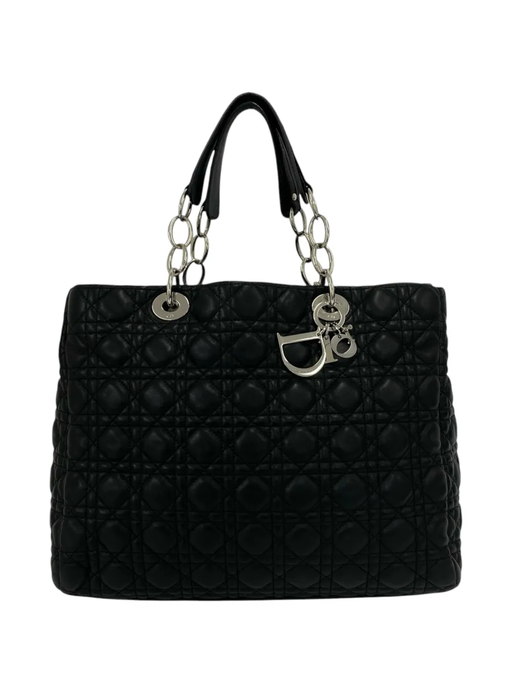 Christian Dior Pre-Owned 2000-2015 Cannage Soft Shopper tote bag - Schwarz