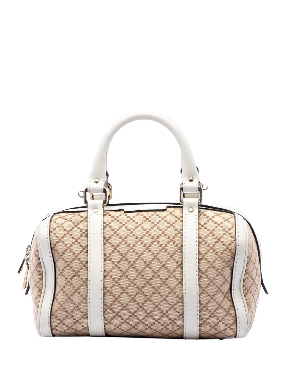 Gucci Pre-Owned 2016-2026 Small Diamante Canvas Joy Boston Bag satchel - Toni neutri