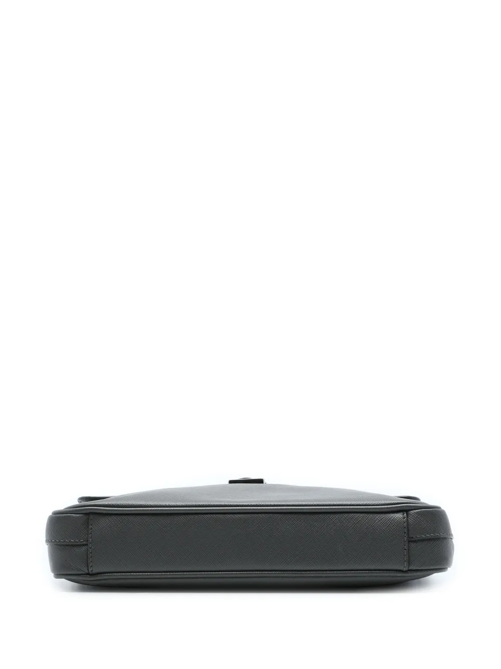 Prada Pre-Owned 2010-2026 Saffiano Travel messengertas Grijs