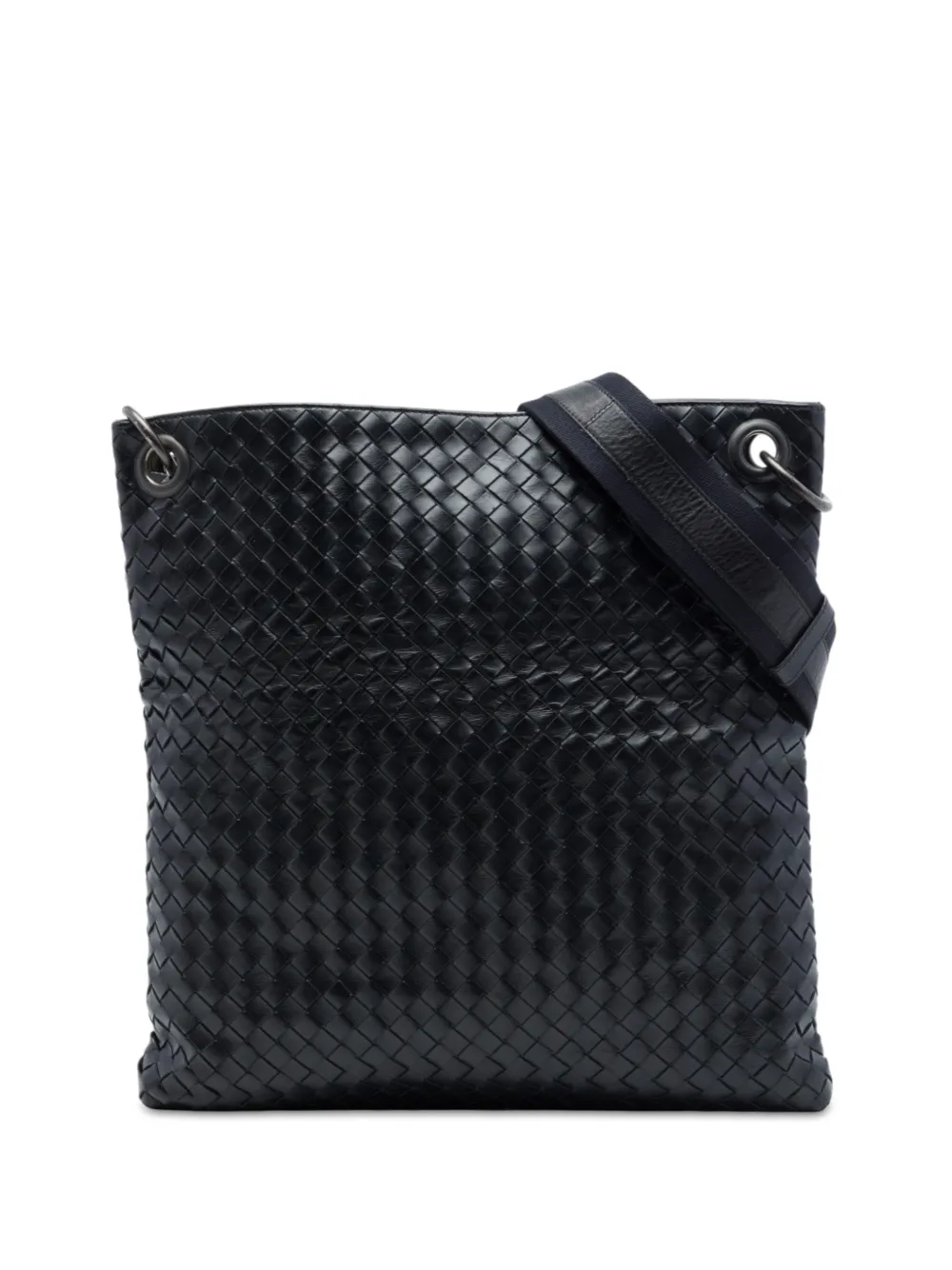 Bottega Veneta Pre-Owned 2010 Nappa Intrecciato crossbody bag - Nero