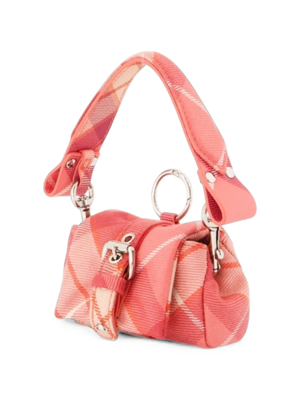 Vivienne Westwood Hazel Treasure geruite tassenbedel Roze