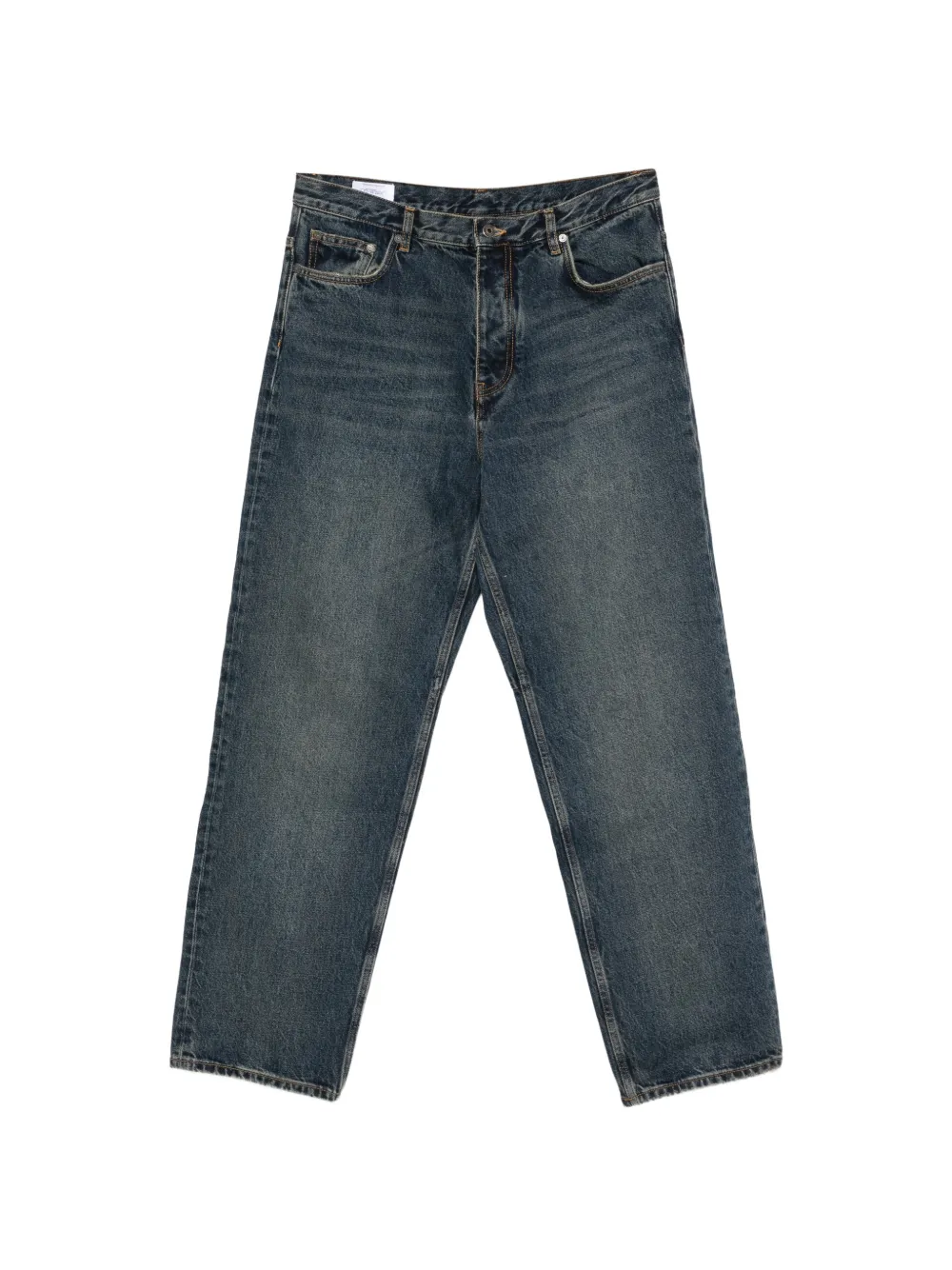 Off-White logo-patch jeans | Azul | Image 1